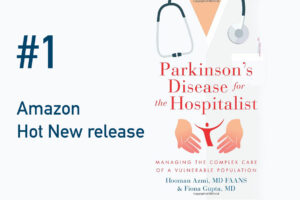 Dr Azmi book cover for Parkinson's Disease for the Hospitalist