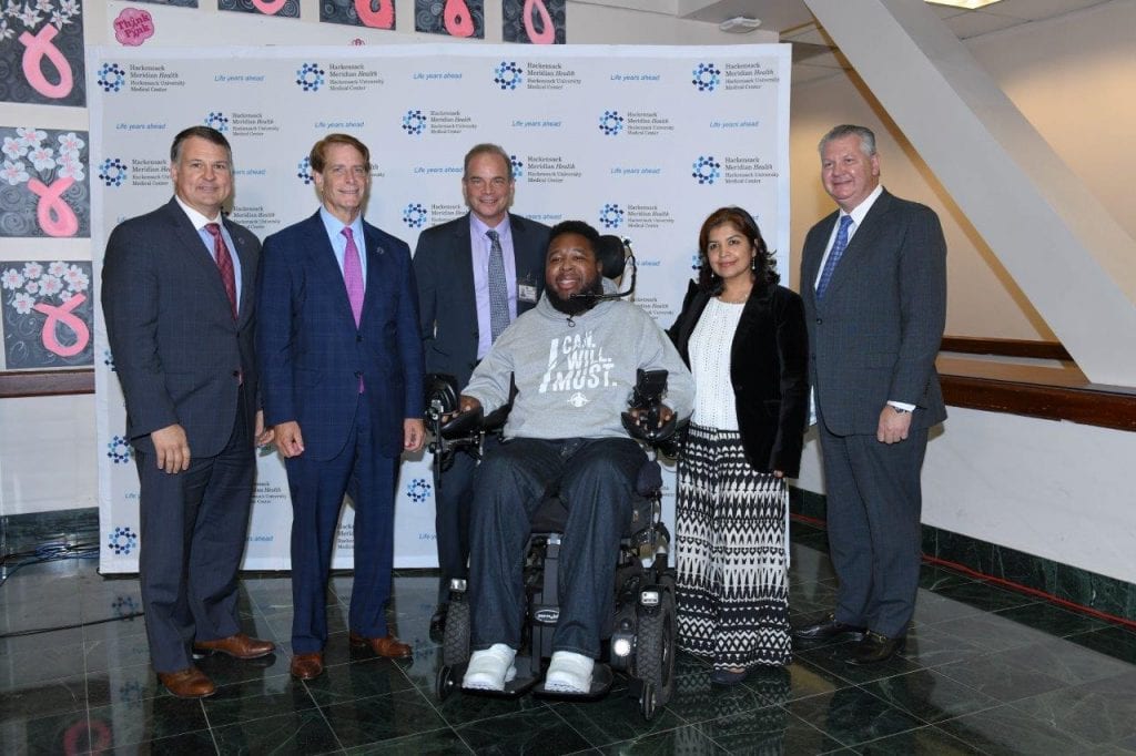 Eric LeGrand and Dr Roy Vingan