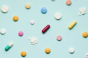 Parkinson's Disease treatment options - picture of pills and tablets