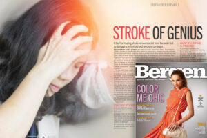 Stroke of Genius artilce from Bergen magazine